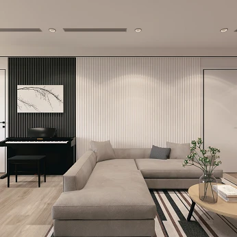 Gaya Interior Minimalist adalah sebuah gaya progressive antara modern dan Kontemporer