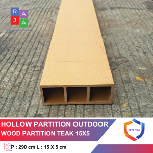 WOOD PARTITION COFFEE 5X15