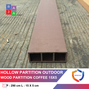 WOOD PARTITION TEAK 5X15